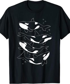 Animal Lover Whale Ocean Animal Killer Whale Orca T-Shirt