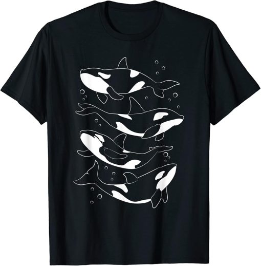 Animal Lover Whale Ocean Animal Killer Whale Orca T-Shirt