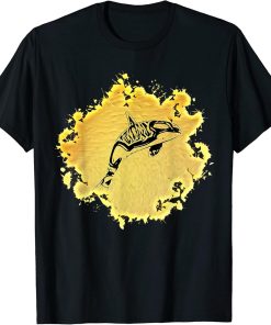 Orca Motif Whale Ocean Predator Animals Design Orcas T-Shirt